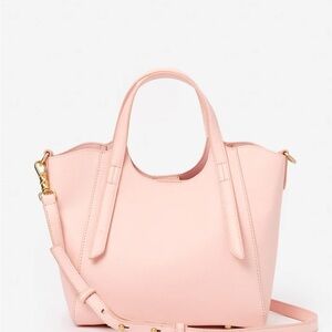 Lane Leather Mini Tote - Color Ligth Blush Pink